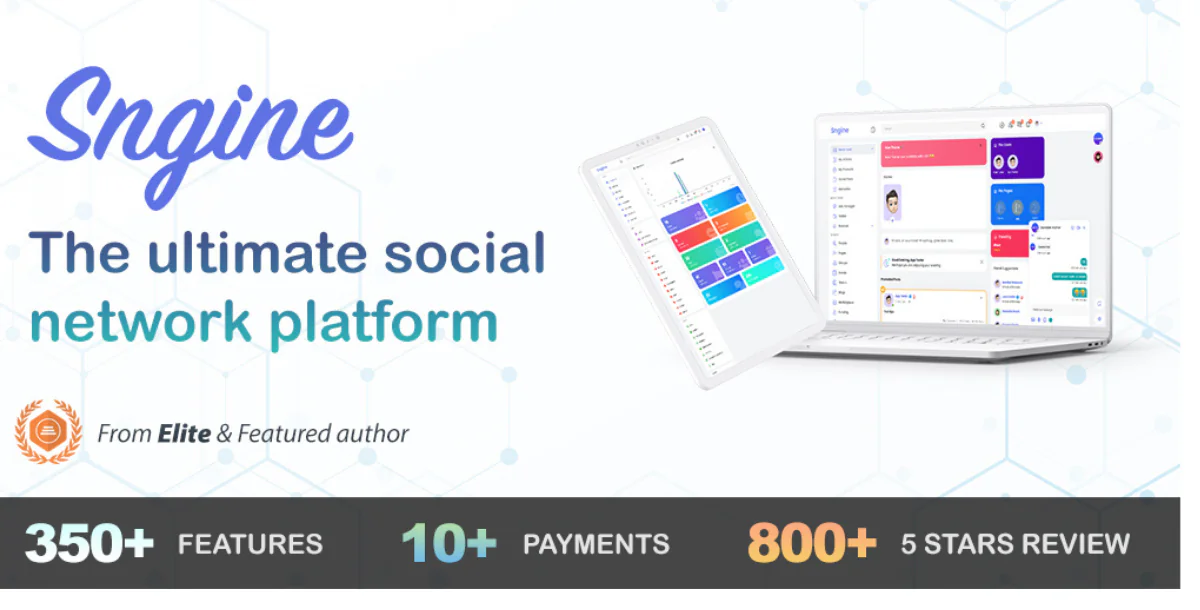 Sngine - The Ultimate PHP Social Network Platform